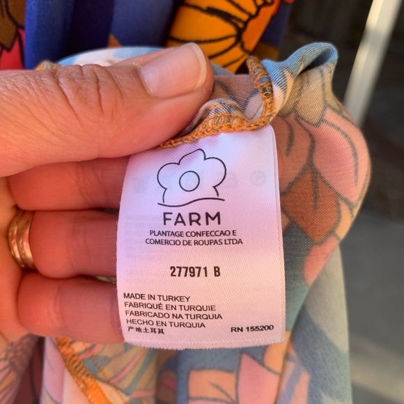 Farm Rio maxi A-line dress size XS - Picture 5 of 11